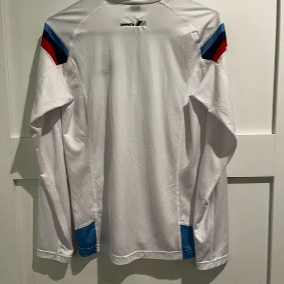 BMW Performance Driving School White Women’s 1/4 Zip, Small - Picture 3 of 5